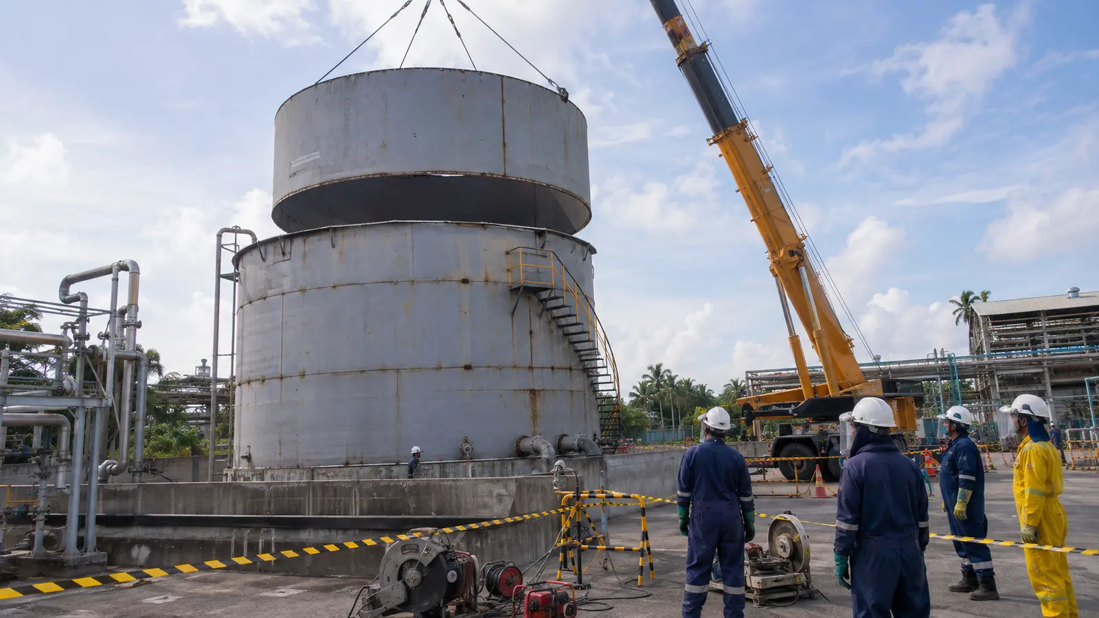 Chemical Storage Tank Decommissioning