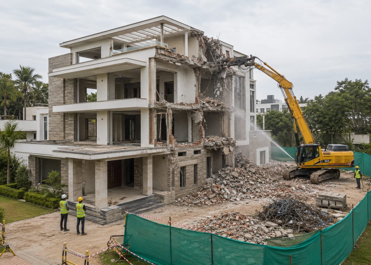 Bungalow demolition