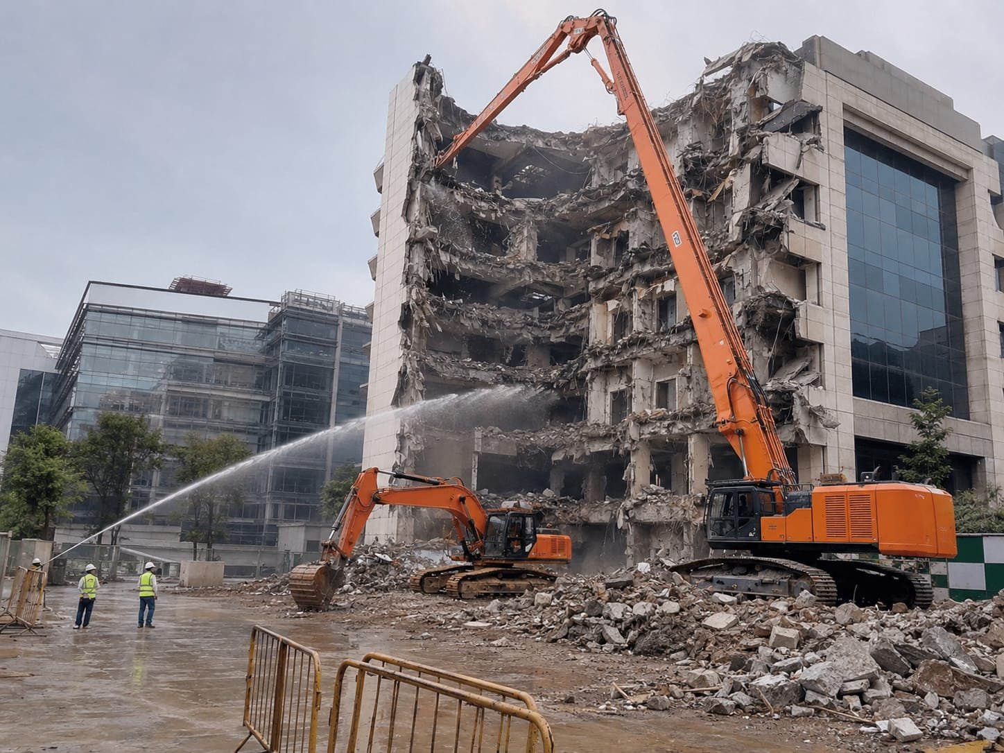 Commercial building demolition contractors in Bangalore