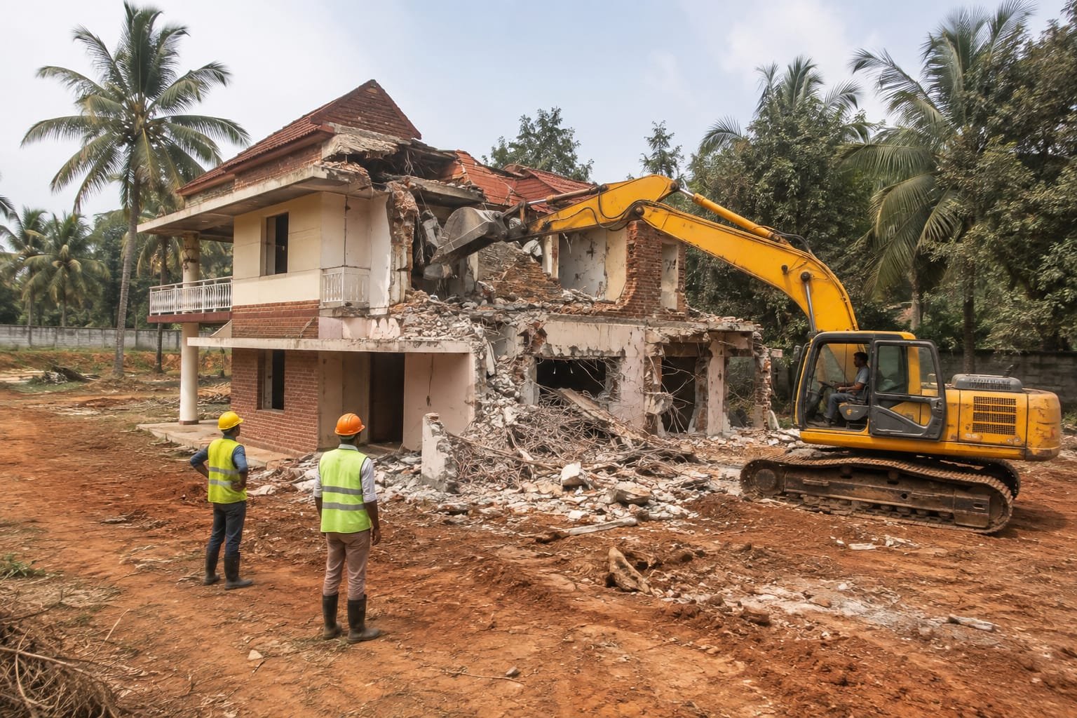 Resort demolition