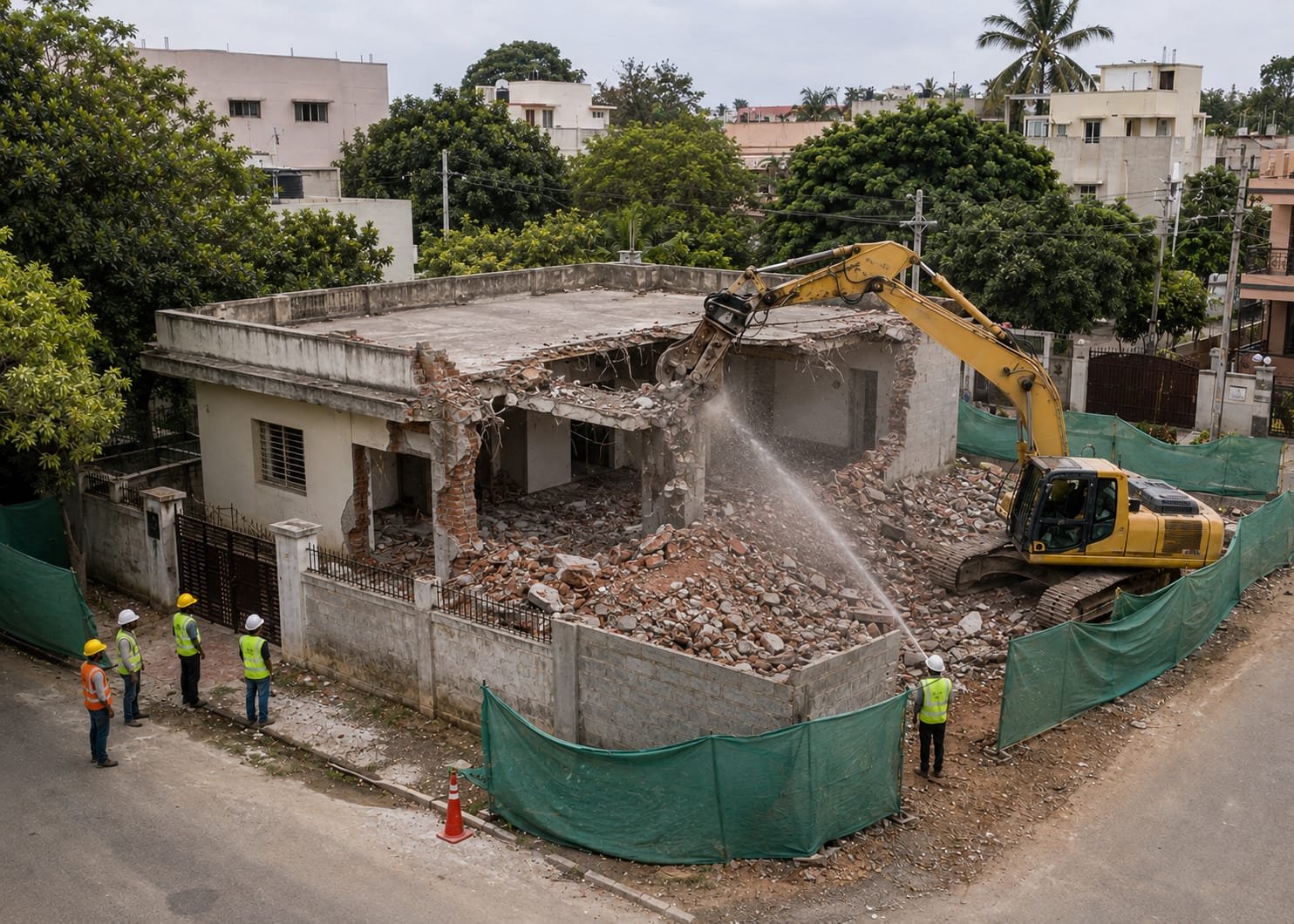 House demolition