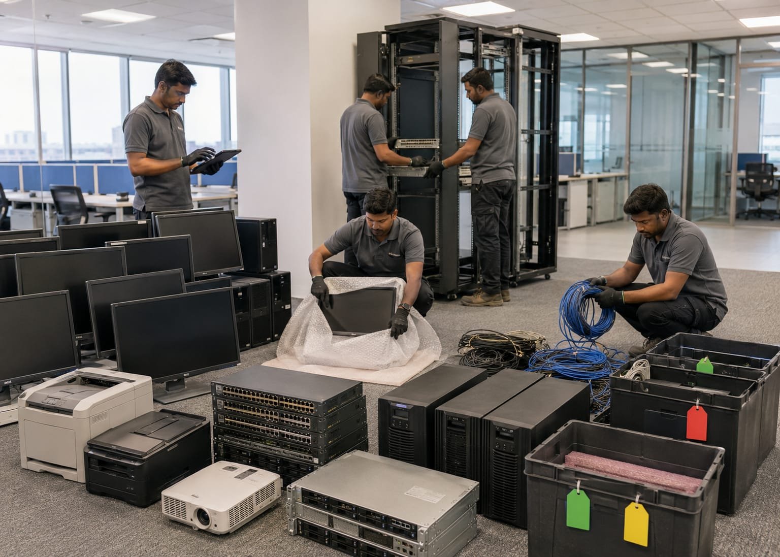 Office asset recovery