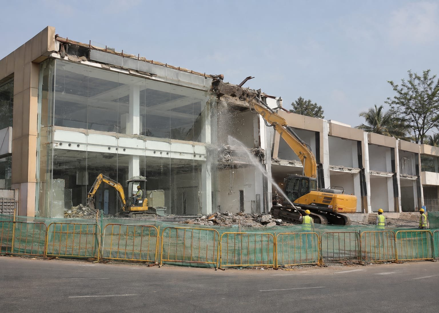 Showroom and store demolition