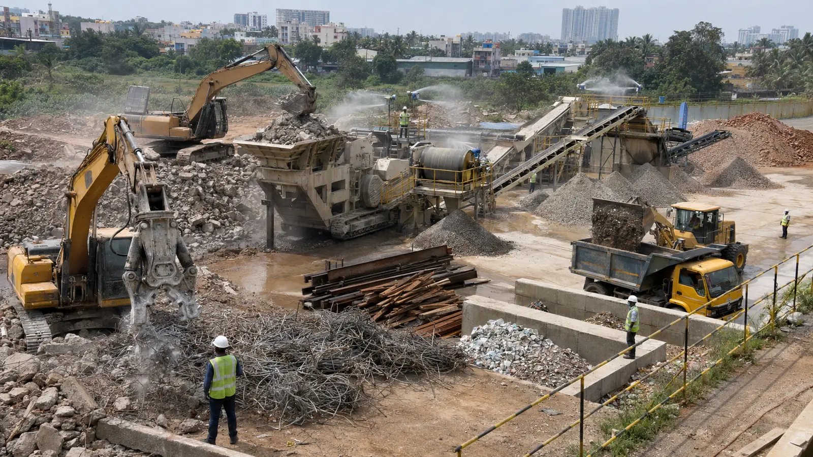C&D & TMT Waste Recycling