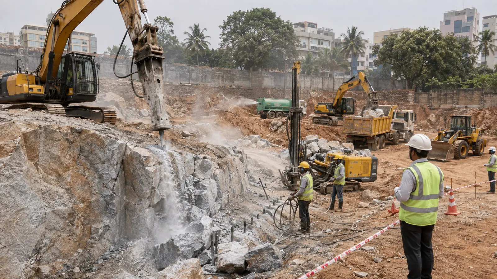 Rock Demolition & Removal