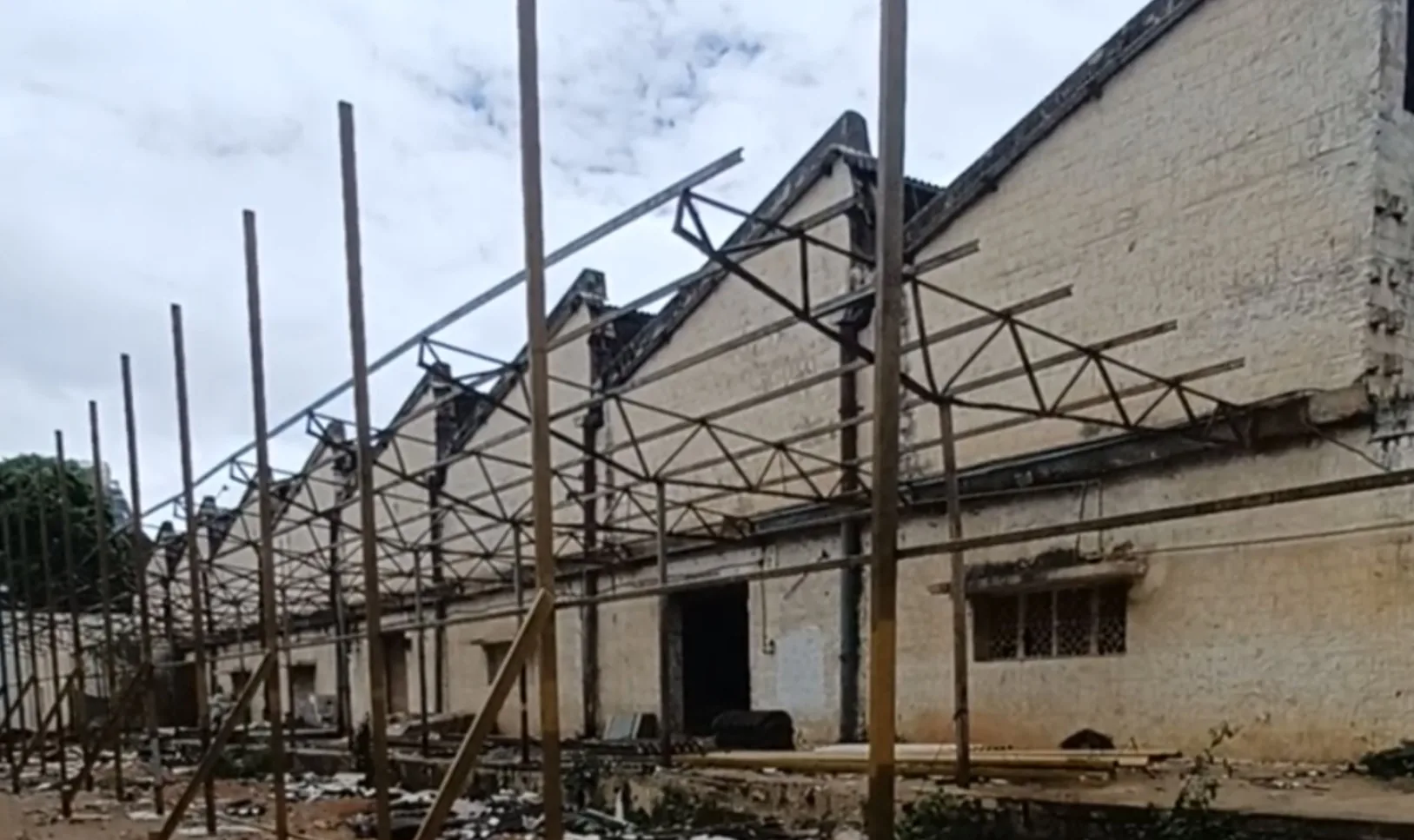 Industrial warehouse dismantling for Shreno Ltd. by BCM Demolition Group